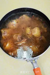 Make Chicken stew mushrooms step 4
