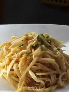 Make Shrimp skin with white silk step 4