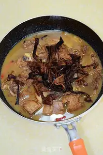 Make Chicken stew mushrooms step 5