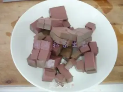 Make Spicy garlic step 1