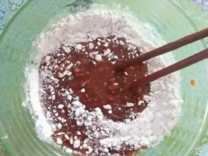 Make Chocolate oatmeal step 5