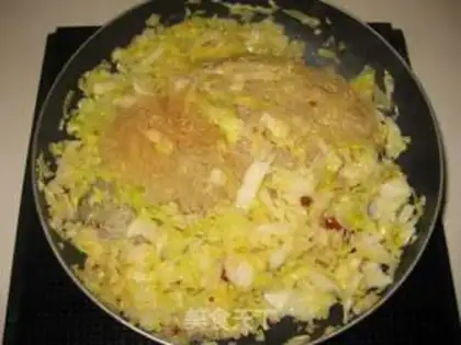 Make A fan-cooked bun step 7
