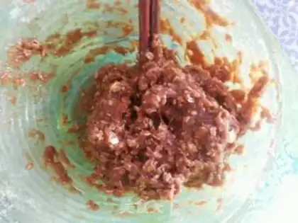 Make Chocolate oatmeal step 6