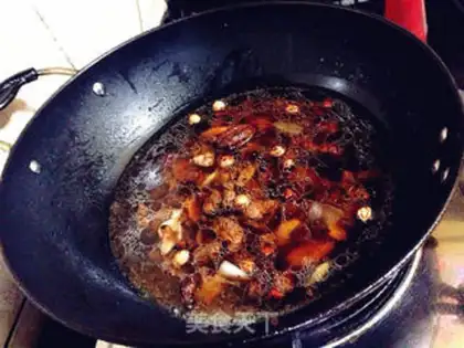 Make Red beef noodles step 7