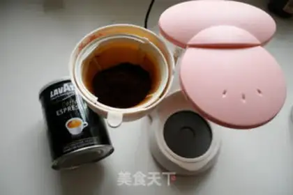 Make Food latte step 0