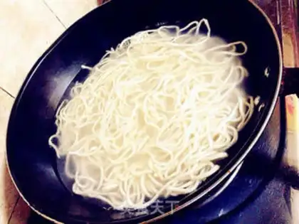 Make Red beef noodles step 12