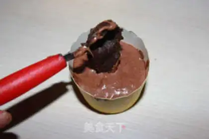 Make Chocolate magma cake step 10