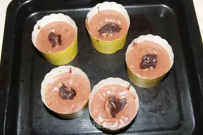 Make Chocolate magma cake step 11