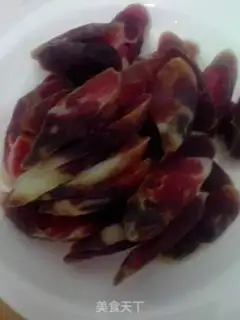 Make Garlic fried sausage step 2