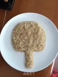 Make Ping-pong egg fried rice step 3