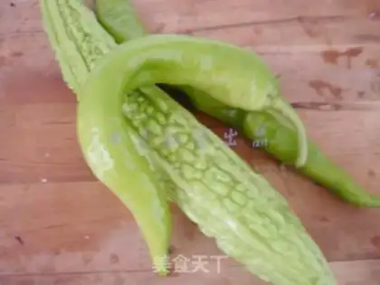 Make The bean peppers step 0