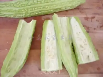 Make The bean peppers step 1