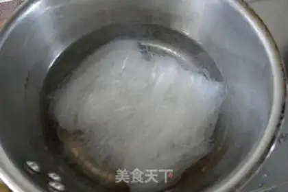 Make Garlic fan sap step 1