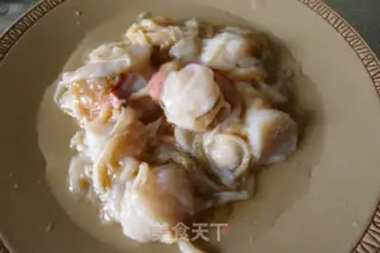 Make Garlic fan sap step 2