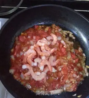 Make Shrimp tomatoes for pasta step 7