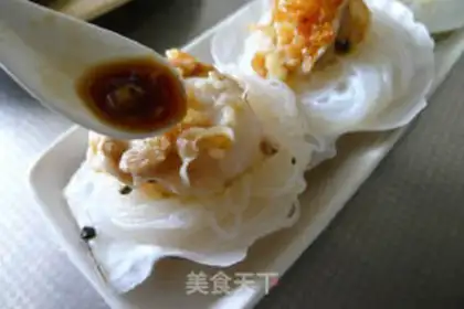 Make Garlic fan sap step 7