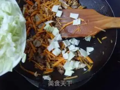 Make Carrot rice step 5