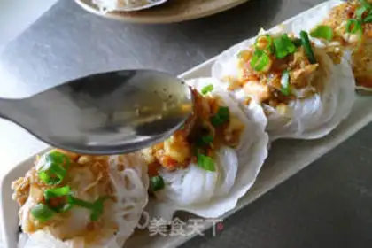 Make Garlic fan sap step 8