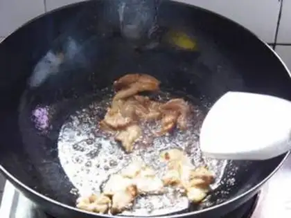 Make Pelican peppers of fried meat step 5