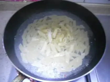 Make Cheese and macaroni step 2
