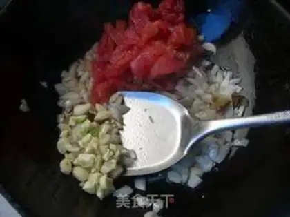 Make Seafood pasta step 3