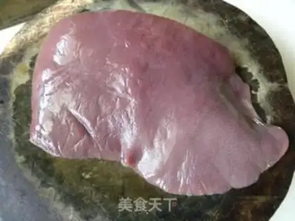 Make Five fragrances of liver step 0
