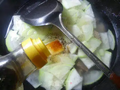 Make Beef bologna fan soup step 7
