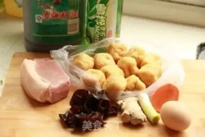 Make Tofu soup step 0