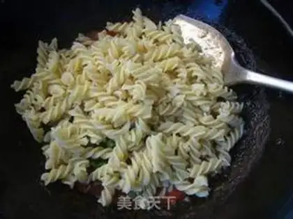 Make Seafood pasta step 8