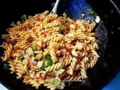 Make Seafood pasta step 10