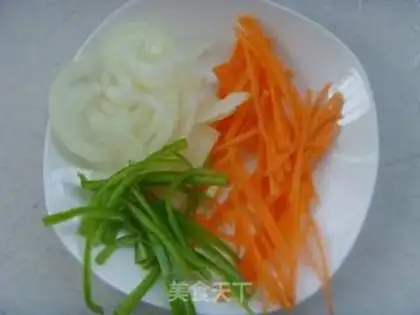 Make Hot fried rice cake step 1