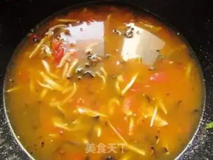 Make Spicy seafood soup step 9