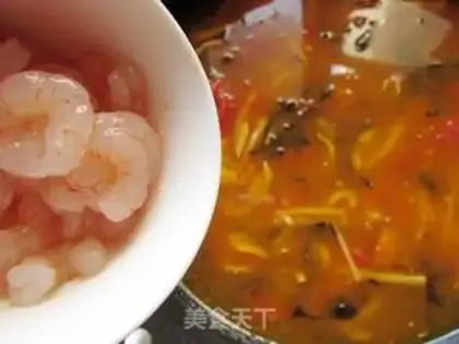 Make Spicy seafood soup step 10