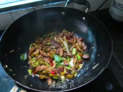 Make Spicy pork step 8