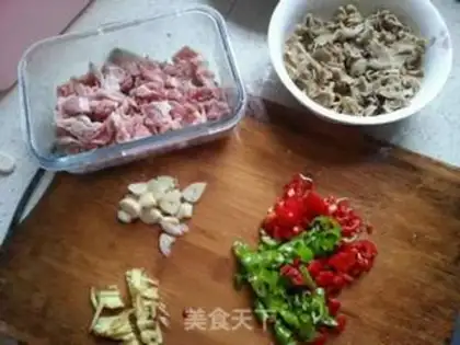 Make Dry meat step 0
