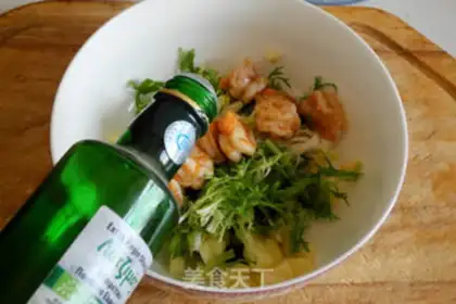 Make Blueberry shrimp salad step 8