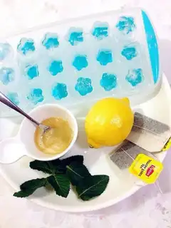 Make Mint iced lemon tea step 0