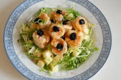 Make Blueberry shrimp salad step 11