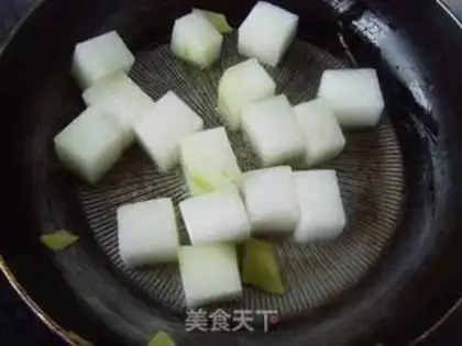 Make Burning melons step 1