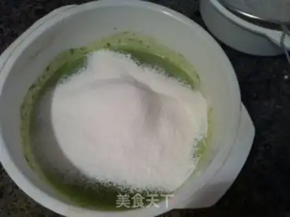 Make Purely natural spinach cake step 4