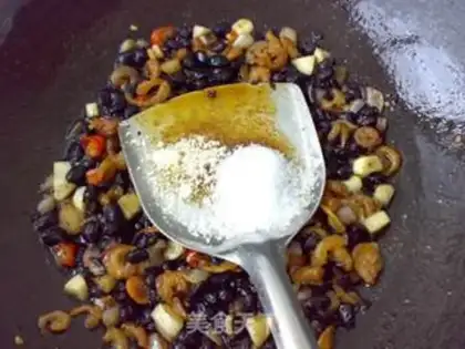Make Shrimp bean drum sauce step 3