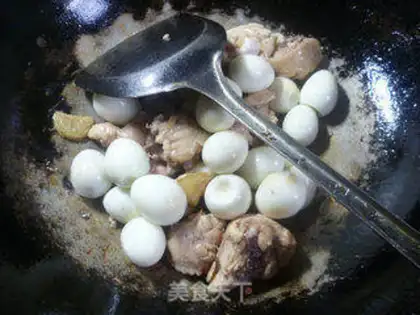 Make Sour chicken wings, quail eggs step 6
