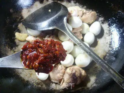 Make Sour chicken wings, quail eggs step 7