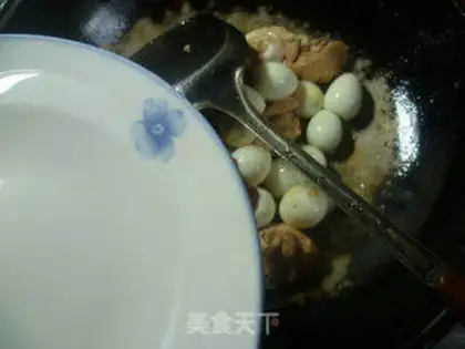 Make Sour chicken wings, quail eggs step 8