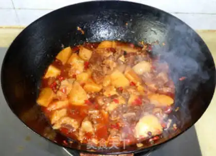 Make Spicy cow roasted potatoes step 14