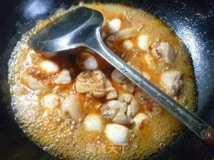 Make Sour chicken wings, quail eggs step 9