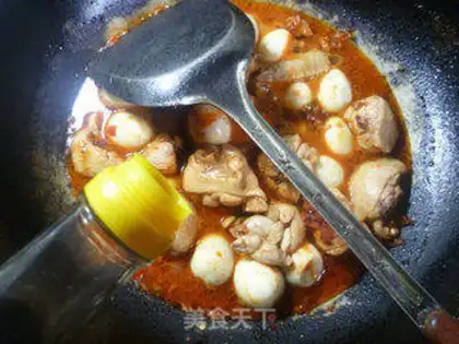 Make Sour chicken wings, quail eggs step 11
