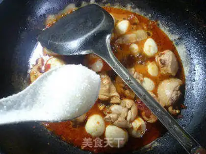 Make Sour chicken wings, quail eggs step 12