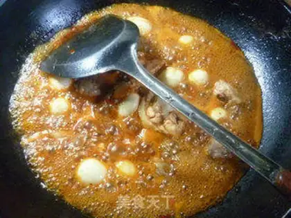 Make Sour chicken wings, quail eggs step 14