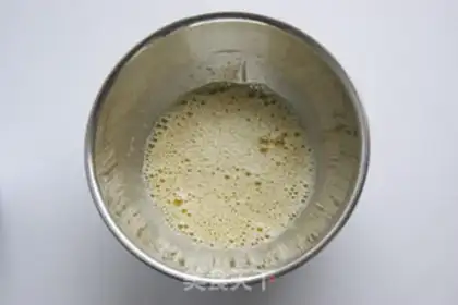 Make Old chicken cake step 2